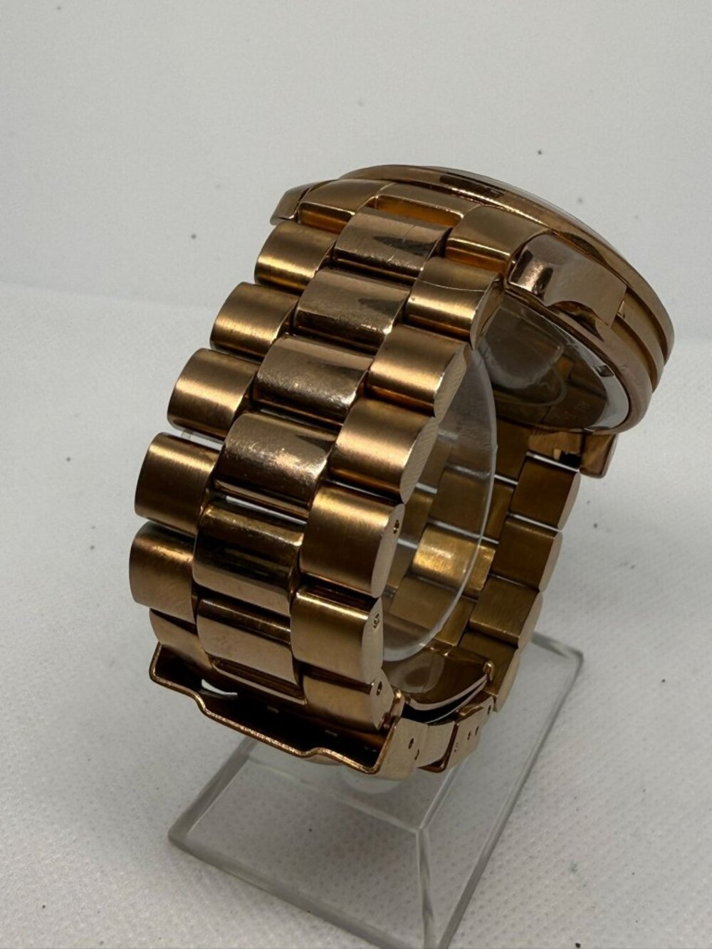 Michael Kors Runway MK8096 Men’s Rose Gold Chronograph Stainless Steel Watch - Picture 6 of 11